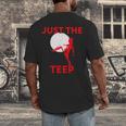 Just The Teep MMA Muay Thai Kick Jiu-Jitsu Fighting Men's Back Print T-Shirt Just The Teep MMA Muay Thai Kick Jiu-Jitsu Fighting Men's Back Print T-Shirt