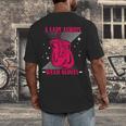 A Lady Always Wear Gloves Kickboxer Fan Muay Thai Boxing Men's Back Print T-Shirt A Lady Always Wear Gloves Kickboxer Fan Muay Thai Boxing Men's Back Print T-Shirt