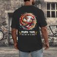 MMA Thai Boxing Art Of Eight Limbs Combat Muay Thai Men's Back Print T-Shirt