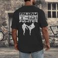 Muay Thai Fighter Boxing Martial Arts Men's Back Print T-Shirt
