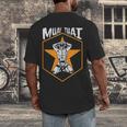 Muay Thai Fighter Sleeveless Men's Back Print T-Shirt