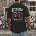 Muay Thai Fighter For Men Dad Boys Thai Kickboxing Fighting Men's Back Print T-Shirt
