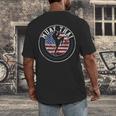 Muay Thai Kickboxing Vintage Men's Back Print T-Shirt Muay Thai Kickboxing Vintage Men's Back Print T-Shirt