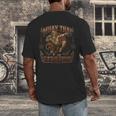 Muay Thai Power Vintage Thai Boxing Warrior Fighter Monkey Men's Back Print T-Shirt Muay Thai Power Vintage Thai Boxing Warrior Fighter Monkey Men's Back Print T-Shirt