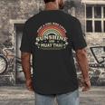 Muay Thai Shirt A Girl Who Loves Sunshine And Muay Thai Men's Back Print T-Shirt