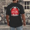 Muay Thai Sport Fight Hard Or Go Home Fighter Muay Thai Men's Back Print T-Shirt Muay Thai Sport Fight Hard Or Go Home Fighter Muay Thai Men's Back Print T-Shirt
