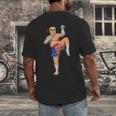Muay Thai Trump Make Muay Thai Great Again Men's Back Print T-Shirt Muay Thai Trump Make Muay Thai Great Again Men's Back Print T-Shirt