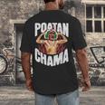 POATAN CHAMA MMA Fan JJB Boxing Muay Thai Kickboxing Men's Back Print T-Shirt POATAN CHAMA MMA Fan JJB Boxing Muay Thai Kickboxing Men's Back Print T-Shirt