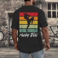 Retro Muay Thai Vintage MMA Martial Arts Thailand Boxing Men's Back Print T-Shirt Retro Muay Thai Vintage MMA Martial Arts Thailand Boxing Men's Back Print T-Shirt