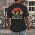 Retro Vintage Best Muay Thai Dad Ever Father's Day Men's Back Print T-Shirt Retro Vintage Best Muay Thai Dad Ever Father's Day Men's Back Print T-Shirt