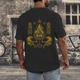 Sawadee Thai Traditional Sak Yant Thai Twin Tigers Muay Thai Men's Back Print T-Shirt Sawadee Thai Traditional Sak Yant Thai Twin Tigers Muay Thai Men's Back Print T-Shirt