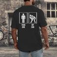 Your Son My Son Dad Father Mom Mother Muay Thai Men's Back Print T-Shirt Your Son My Son Dad Father Mom Mother Muay Thai Men's Back Print T-Shirt