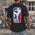 Vintage Muay Thai Fighter MMA Street Fight Kickboxing Club Men's Back Print T-Shirt