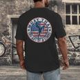 Vintage Muay Thai Karate Boxing Mixed Martial Arts Men's Back Print T-Shirt