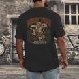 Vintage Muay Thai Spirit Thai Boxing Fighter Soul Monkey Men's Back Print T-Shirt Vintage Muay Thai Spirit Thai Boxing Fighter Soul Monkey Men's Back Print T-Shirt