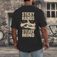 Women's Sticky Hands Steady Mind Muay Thai Boxing Men's Back Print T-Shirt Women's Sticky Hands Steady Mind Muay Thai Boxing Men's Back Print T-Shirt