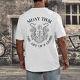 The Art Of 8 Limbs Muay Thai Men's Back Print T-Shirt The Art Of 8 Limbs Muay Thai Men's Back Print T-Shirt