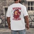 Boxing Legend Professional Boxer Muay Thai Boxing Men's Back Print T-Shirt Boxing Legend Professional Boxer Muay Thai Boxing Men's Back Print T-Shirt