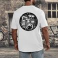 Drum Kit Drums Sweatshirt Men's Back Print T-Shirt Drum Kit Drums Sweatshirt Men's Back Print T-Shirt