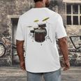 Drummer Drum Kit Premium Tri-Blend Men's Back Print T-Shirt Drummer Drum Kit Premium Tri-Blend Men's Back Print T-Shirt