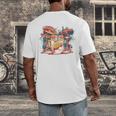 Dynamic Drum Kit For Drummers And Rock Music Lovers Sweatshirt Men's Back Print T-Shirt Dynamic Drum Kit For Drummers And Rock Music Lovers Sweatshirt Men's Back Print T-Shirt