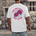 This Girl Knows How To Box Muay Thai Kickboxer Fan Boxing Men's Back Print T-Shirt This Girl Knows How To Box Muay Thai Kickboxer Fan Boxing Men's Back Print T-Shirt