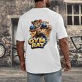 Gym Rat Kickboxing Nak Muay Thai Boxing Fighter Men's Back Print T-Shirt