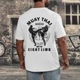 Muay Thai Art Of Eight Limb Men's Back Print T-Shirt