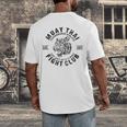 Muay Thai Kickboxing Eight Art MMA Men's Back Print T-Shirt