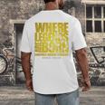 Muay Thai Lumpinee Boxing Stadium Where Legend Born Men's Back Print T-Shirt
