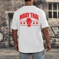 Muay Thai For Men Women Kids Mixed Martial Arts Raglan Baseball Tee Men's Back Print T-Shirt