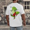 T-Rex Dinosaur Muay Thai Boxing Karate Martial Arts Kung Fu Men's Back Print T-Shirt