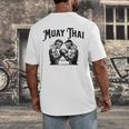 Thai Boxing Muay Thai Boxer Men's Back Print T-Shirt Thai Boxing Muay Thai Boxer Men's Back Print T-Shirt