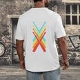 Vintage Drum Kit Percussion Drummer Men's Back Print T-Shirt Vintage Drum Kit Percussion Drummer Men's Back Print T-Shirt