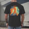 Boxing Kickboxing Muay Thai Men Boys Combat Sport Men's Back Print T-Shirt