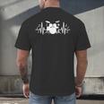 Drum Kit Heartbeat Drummer Music Lover EKG Pulse Set Note Men's Back Print T-Shirt Drum Kit Heartbeat Drummer Music Lover EKG Pulse Set Note Men's Back Print T-Shirt