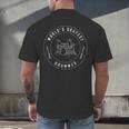 Drummer Drum Kit Music Rock Men's Back Print T-Shirt