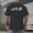 Evolution Drum Kit Men's Back Print T-Shirt Evolution Drum Kit Men's Back Print T-Shirt