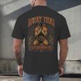 Faded Muay Thai Fighter Nak Muay Thailand Boxing Men's Back Print T-Shirt