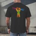 Faust Drumsticks Drummer Drummer Drum Kit Men's Back Print T-Shirt