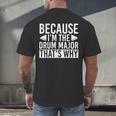 Major Musician Drum Kit Men's Back Print T-Shirt Major Musician Drum Kit Men's Back Print T-Shirt