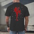 Matching Muay Thai Martial Arts Christmas Pajama Men's Back Print T-Shirt