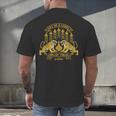 Muay Thai Art Of 8 Limbs Tiger Martial Arts Men's Back Print T-Shirt
