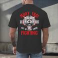 Muay Thai Art Of Eight Limbs Sak Yant Thai Boxing MMA Arts Men's Back Print T-Shirt