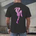 Muay Thai Thai Boxing Women Girls Children Men's Back Print T-Shirt Muay Thai Thai Boxing Women Girls Children Men's Back Print T-Shirt