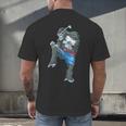 Muay Thai Gorilla Thai Boxing Men's Back Print T-Shirt Muay Thai Gorilla Thai Boxing Men's Back Print T-Shirt