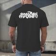 Muay Thai Kickboxing T-Shirt Muay Thai Thai Boxing Men's Back Print T-Shirt