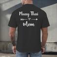 Muay Thai Mom Woman Muay Thai Sport Lover Men's Back Print T-Shirt