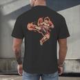 Muay Thai Mongkol Headband Minimal Clean Art Fighter Men's Back Print T-Shirt Muay Thai Mongkol Headband Minimal Clean Art Fighter Men's Back Print T-Shirt