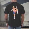 Muay Thai Trump Make Muay Thai Great Again Men's Back Print T-Shirt Muay Thai Trump Make Muay Thai Great Again Men's Back Print T-Shirt